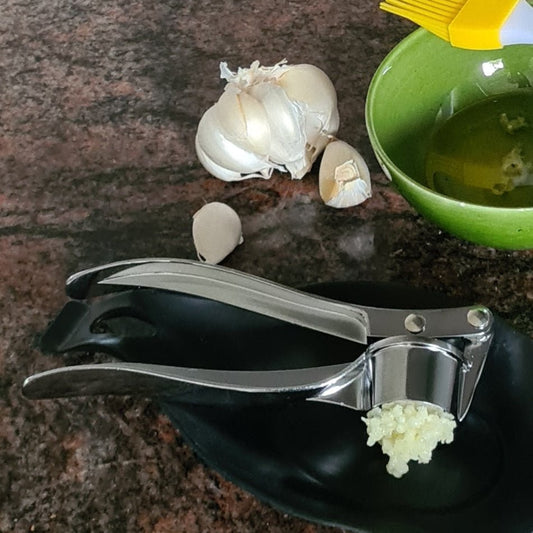 Knoflook gemakkelijk geperst – ergonomische knoflookpers, duurzaam & vaatwasserbestendig - THINGS - TO - BUY