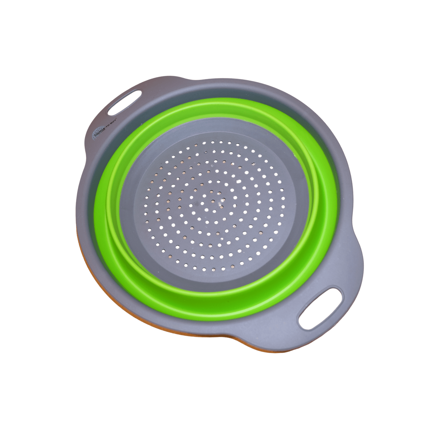 Opvouwbaar siliconen vergiet – Ø 24 cm – BPA - vrij – hittebestendig – vaatwasserbestendig - THINGS - TO - BUY