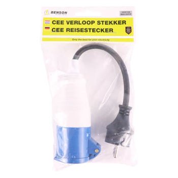 Schuko naar CEE adapterkabel 16A IP44 – 230V 3500W - THINGS - TO - BUY