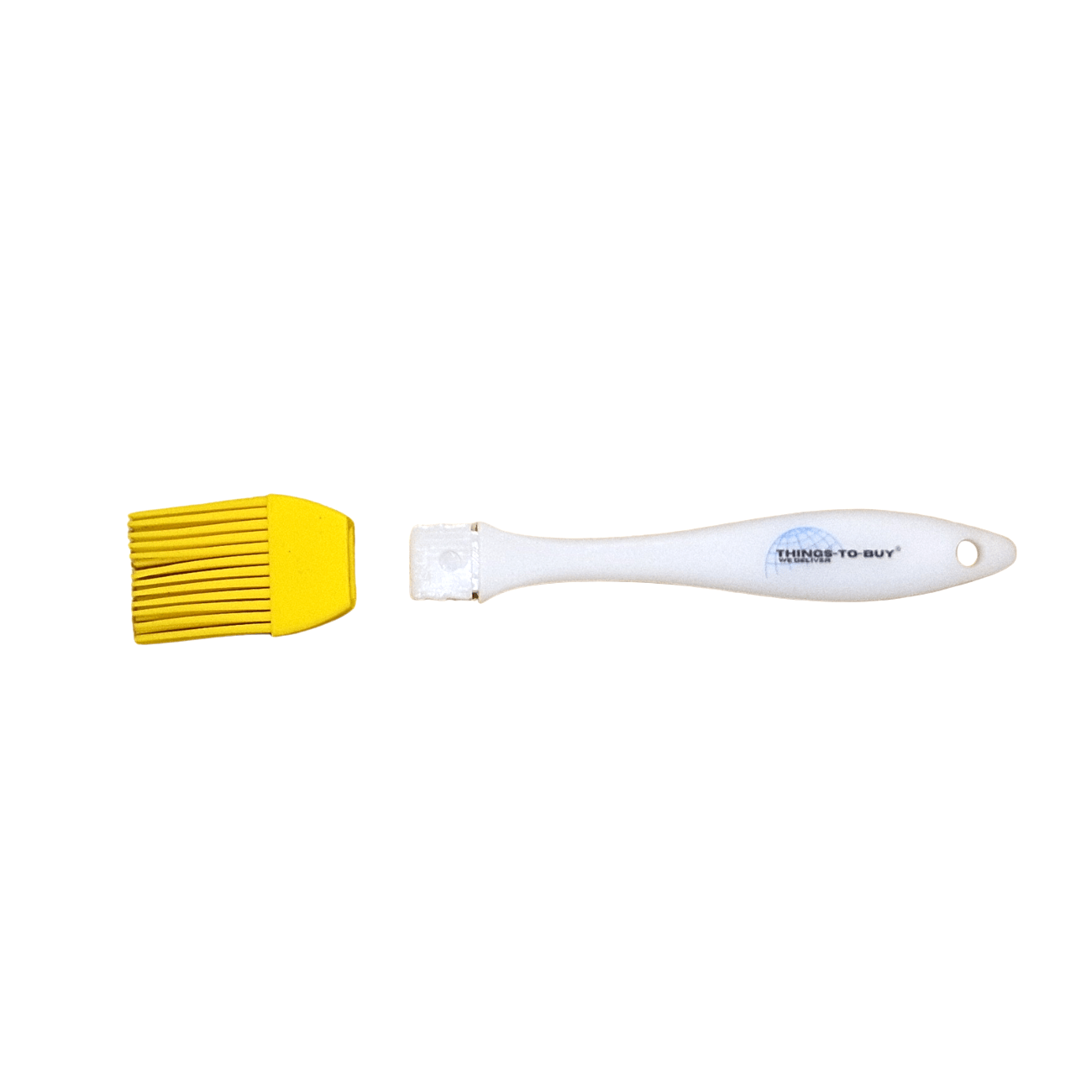 Siliconen bakkwast – 17 cm – 3 kleuren – afneembare kop – hittebestendig & BPA - vrij - THINGS - TO - BUY