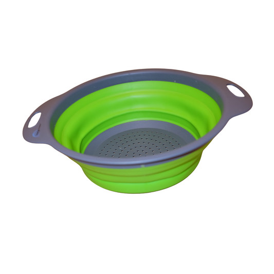 Opvouwbaar siliconen vergiet – Ø 20 cm – BPA - vrij – hittebestendig – vaatwasserbestendig - THINGS - TO - BUY