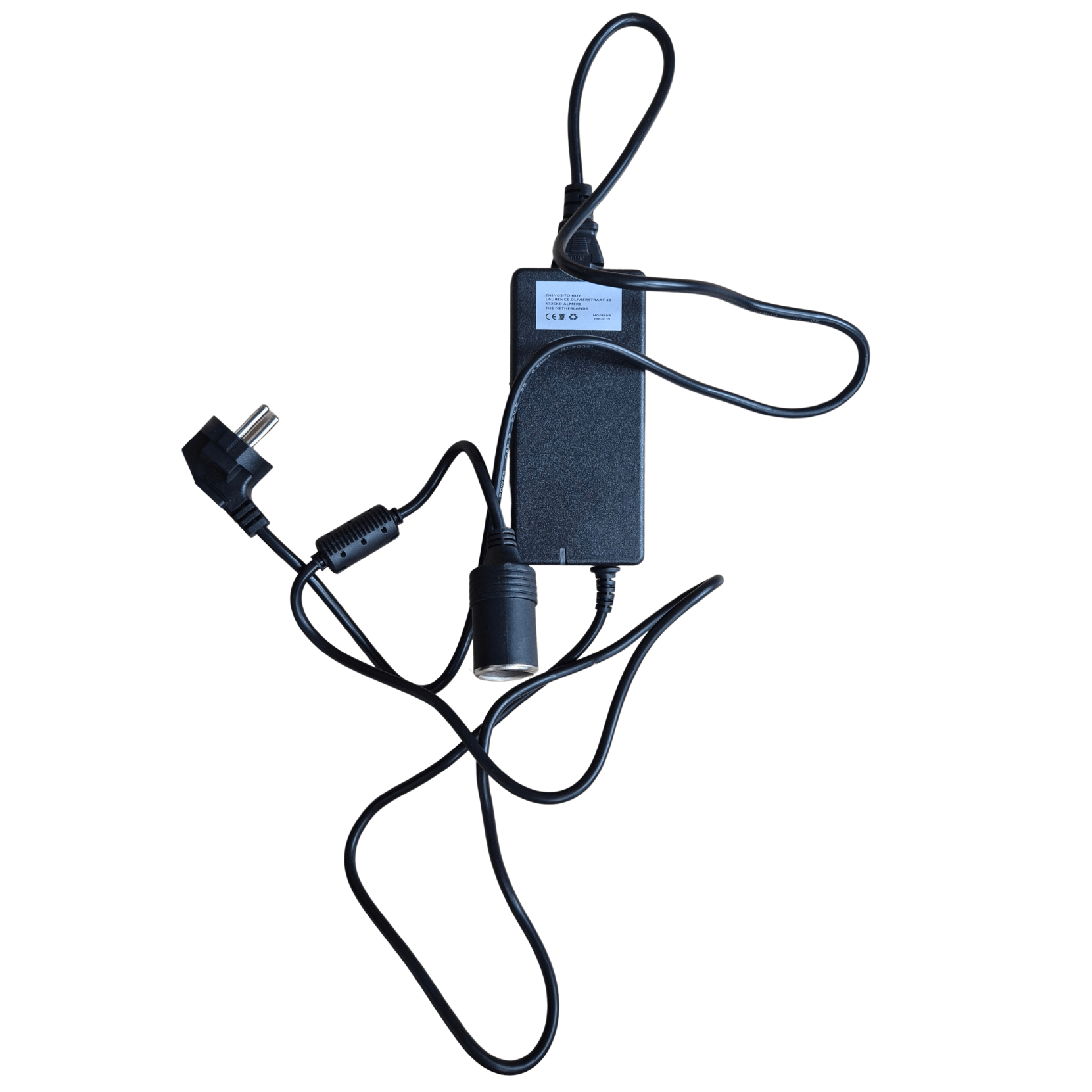 Omvormer 220V naar 12V – 8A (96W)