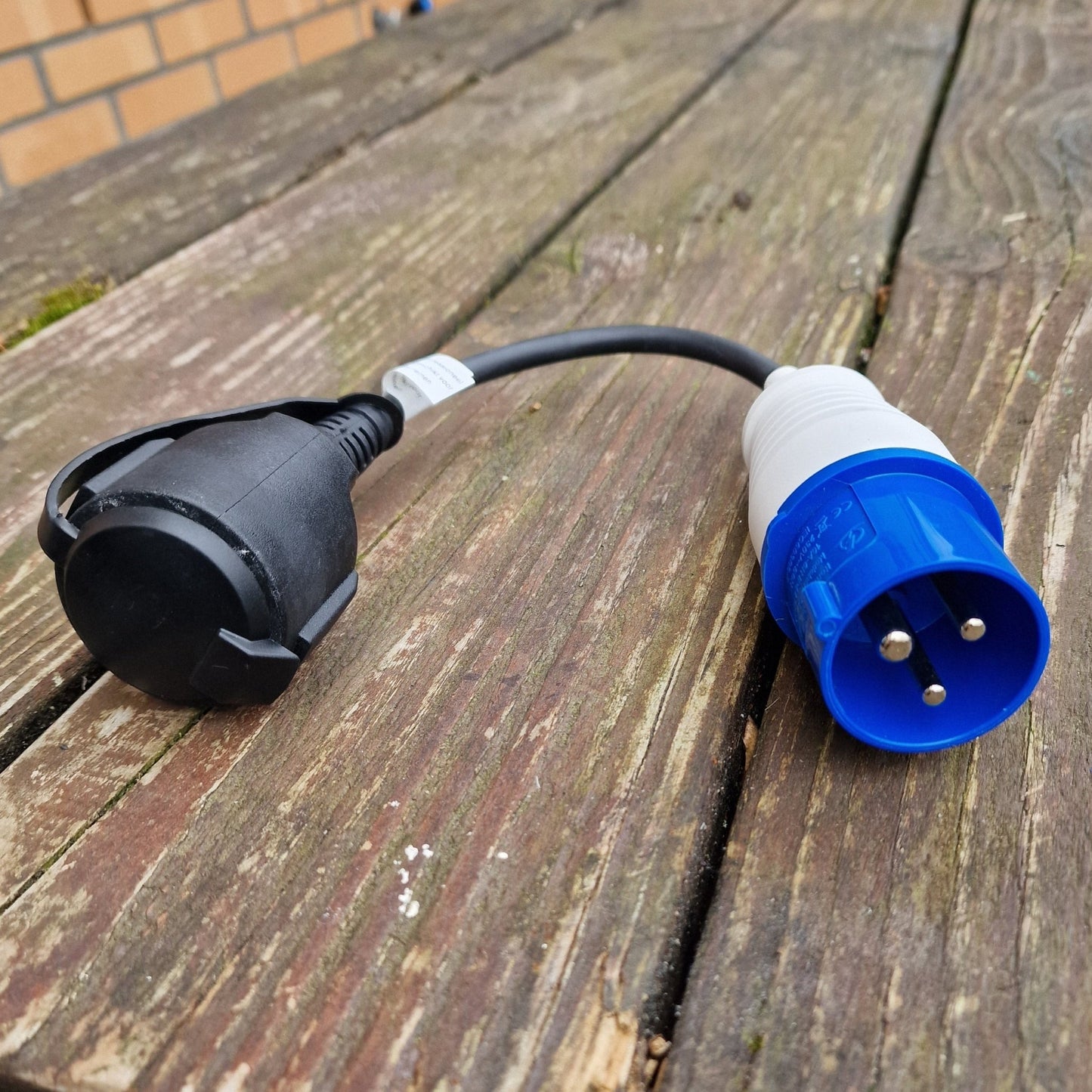 CEE naar Schuko adapterkabel 16A IP44 – 230V 3500W - THINGS - TO - BUY