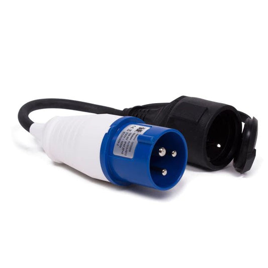 CEE naar Schuko adapterkabel 16A IP44 – 230V 3500W - THINGS - TO - BUY