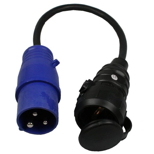 CEE naar Schuko adapterkabel 16A IP44 – 230V 3500W - THINGS - TO - BUY