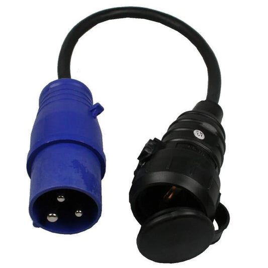 CEE naar Schuko adapterkabel 16A IP44 – 230V 3500W - THINGS - TO - BUY