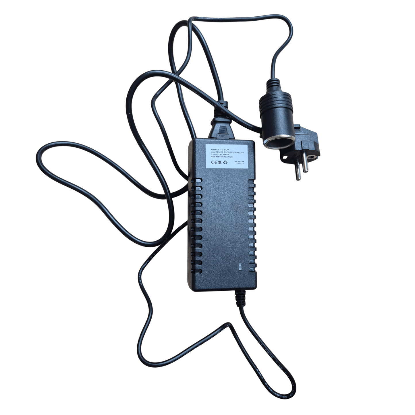 Omvormer 220V naar 12V – 6A (72W)