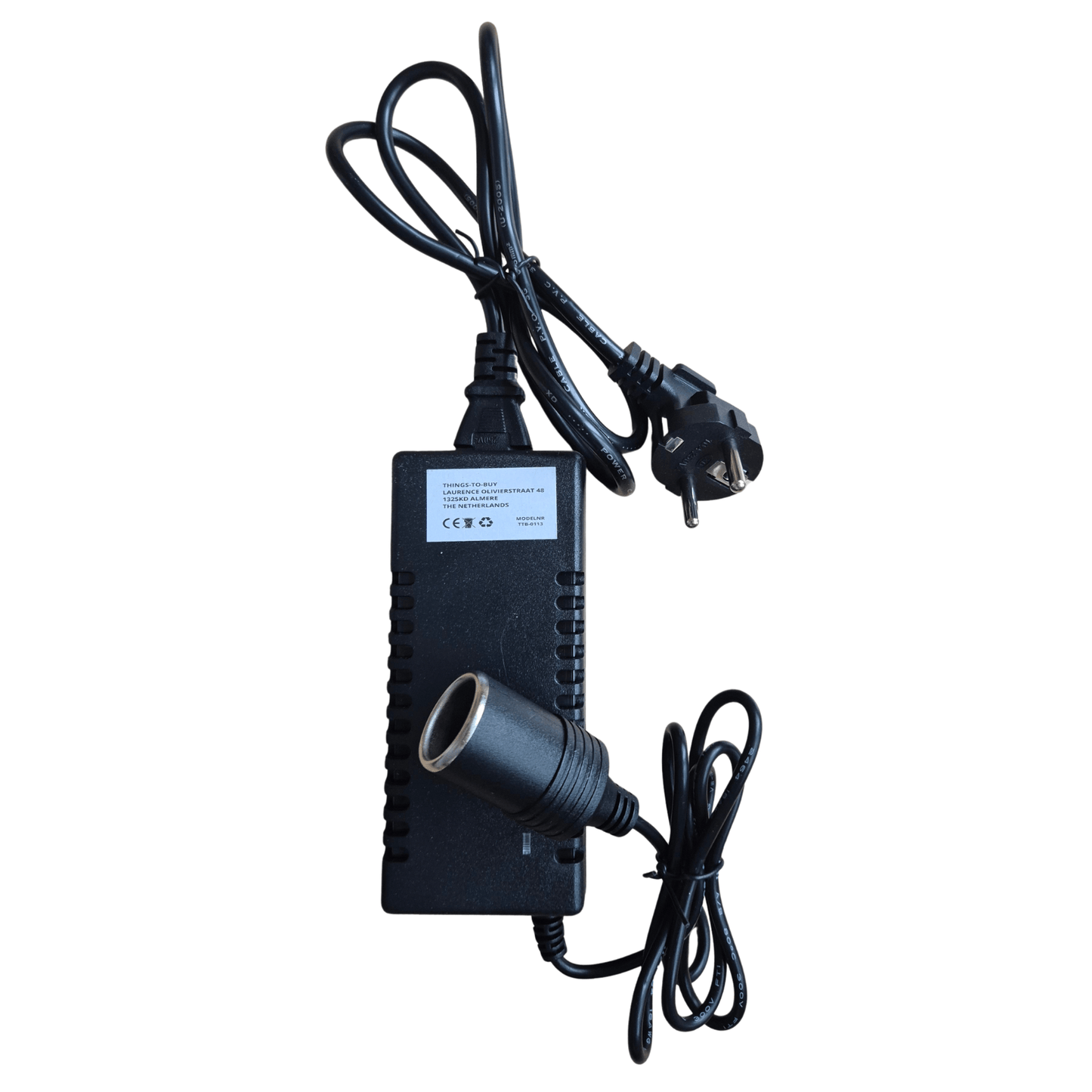 Omvormer 220V naar 12V – 6A (72W)