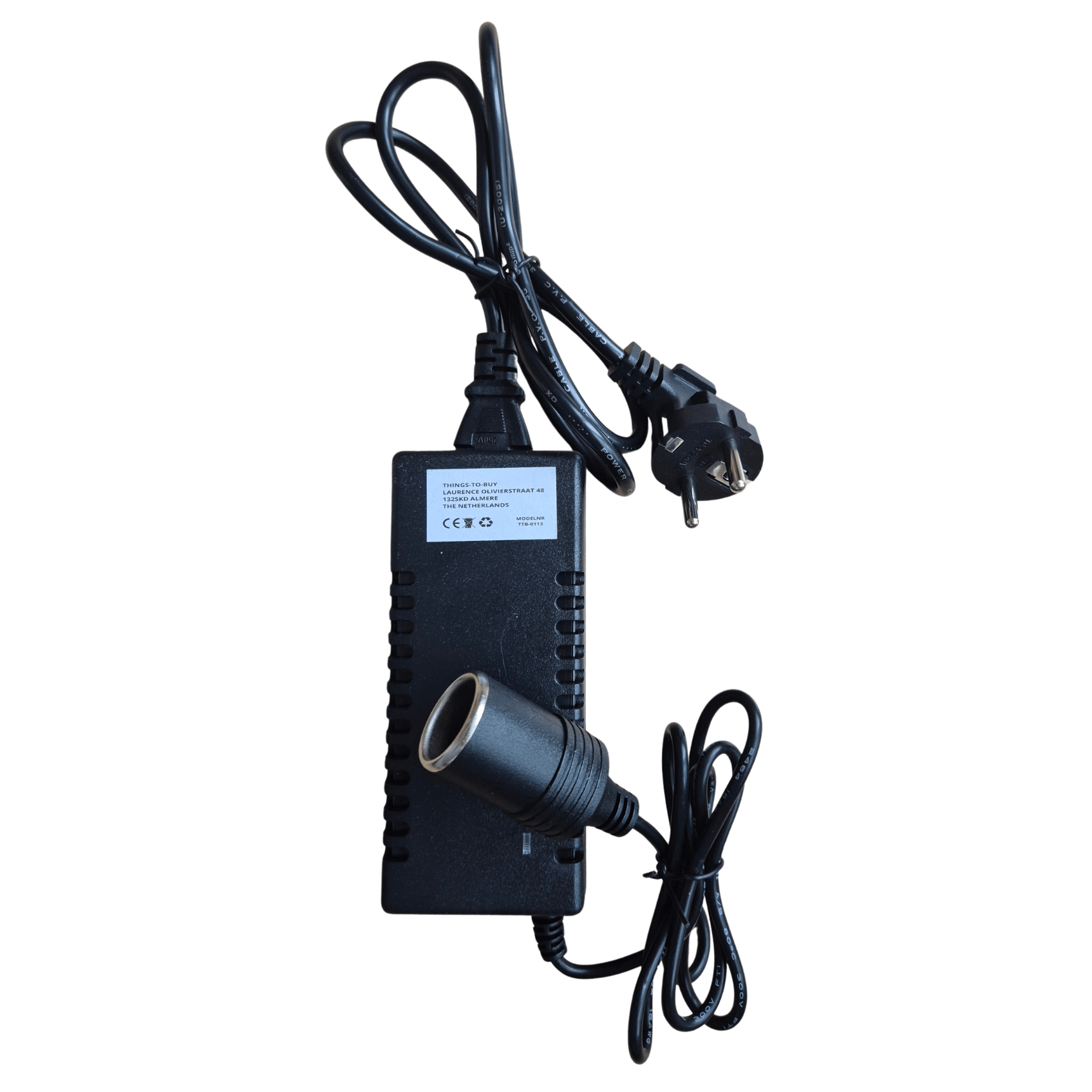 Omvormer 220V naar 12V – 6A (72W)