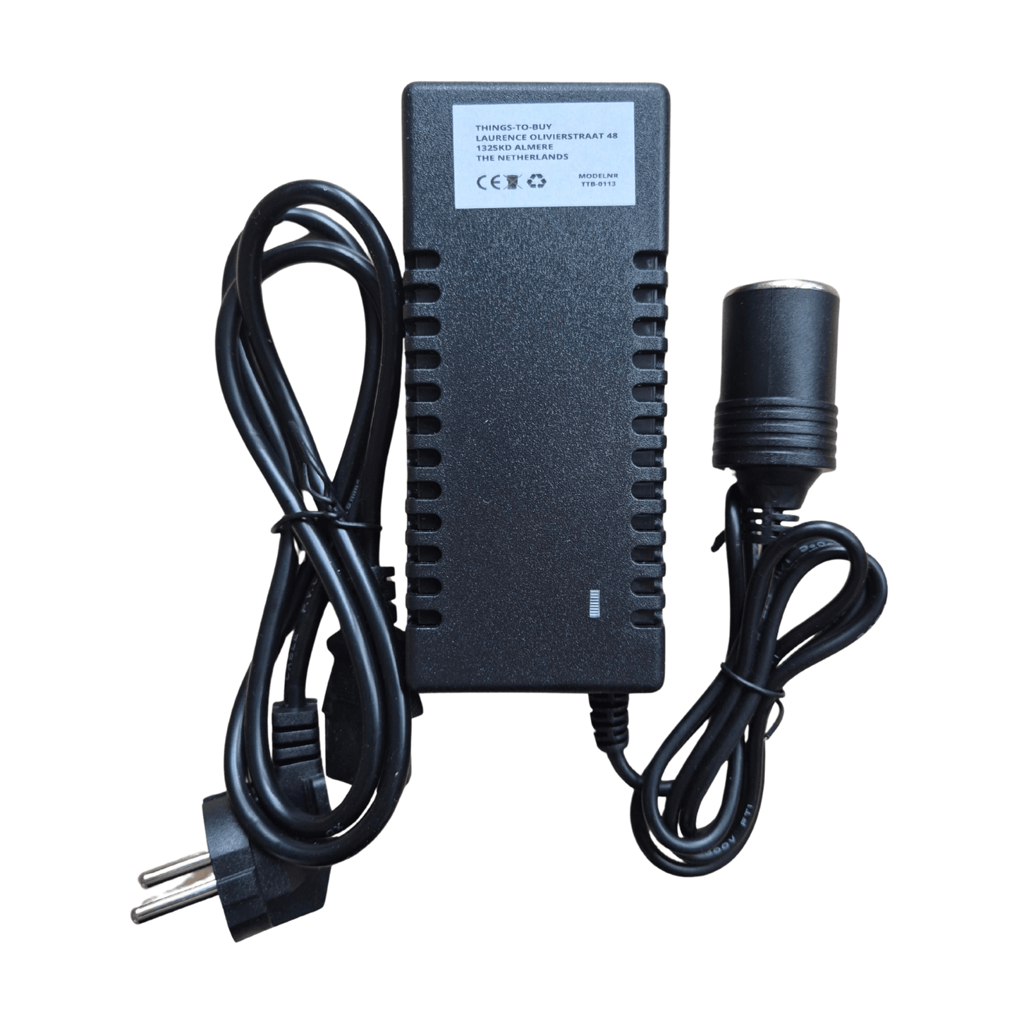 Omvormer 220V naar 12V – 6A (72W)