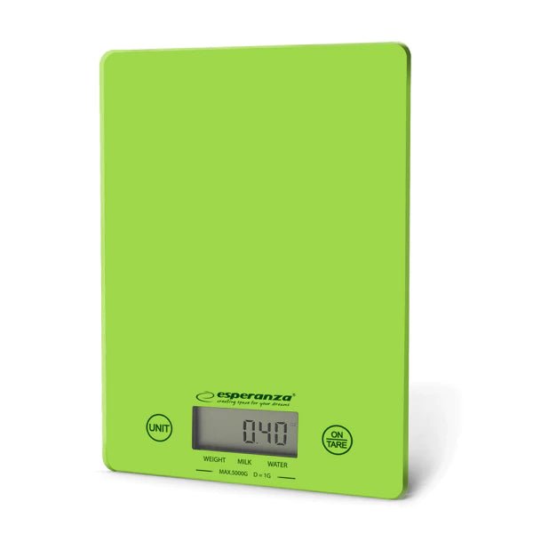 Digitale keukenweegschaal 5 kg – groen - THINGS - TO - BUY