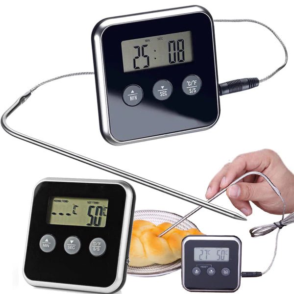 Digitale thermometer met thermosonde - voor Sinterklaas en Kerst