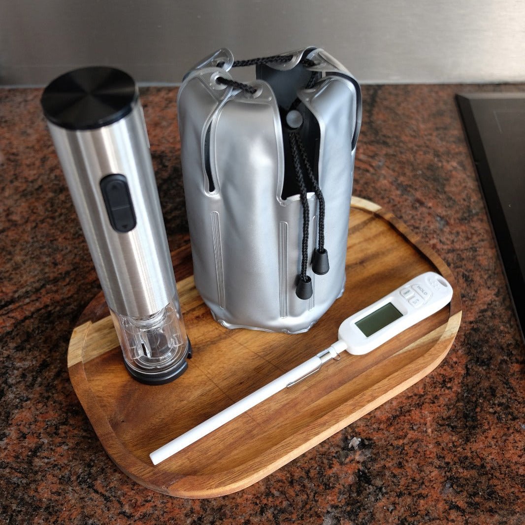 Flessen moeiteloos open – elektrische kurkentrekker met LED en foliesnijder, stijlvol & praktisch - THINGS - TO - BUY