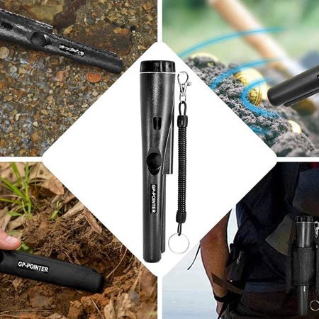Handheld pinpointer metaaldetector – waterdicht met LED en geluid - THINGS - TO - BUY