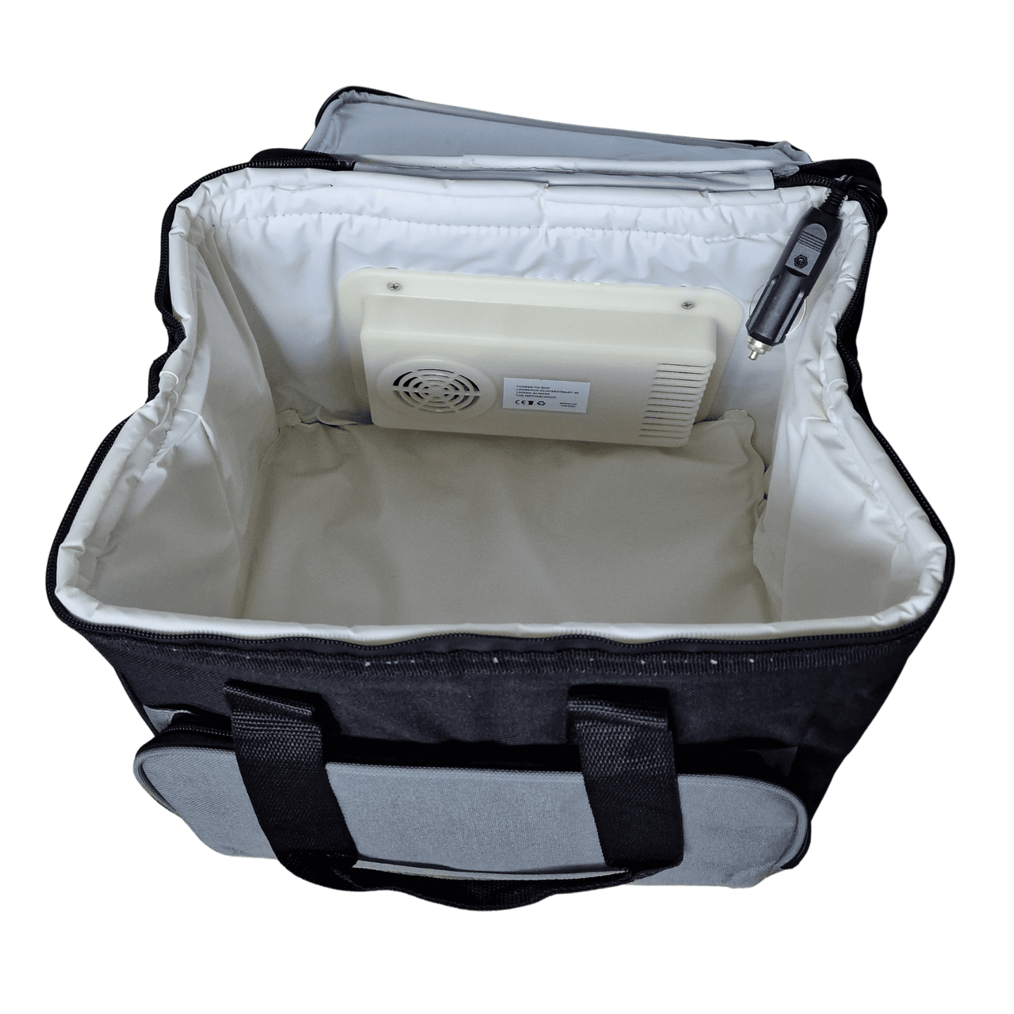 Koelen onderweg en thuis – elektrische koeltas 15 L met omvormer voor 220V naar 12V - THINGS - TO - BUY