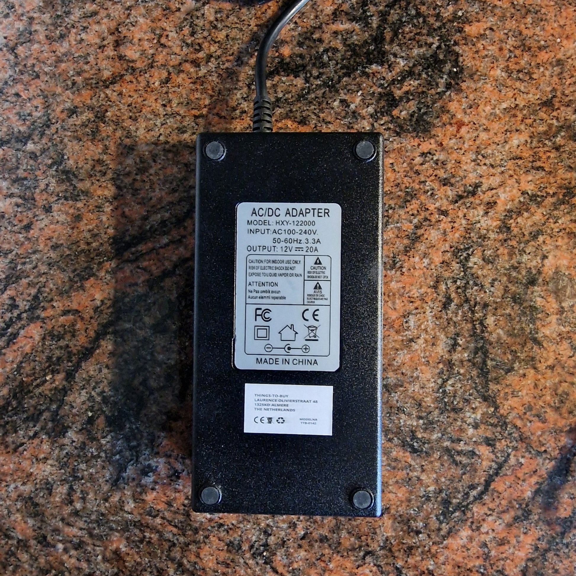 Omvormer 220V naar 12V 20A – 240 Watt Adapter voor professioneel gebruik - THINGS-TO-BUY