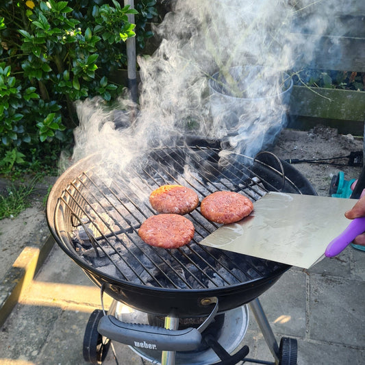 Onmisbare keukentool – pizza - , hamburger en taartenschep van RVS, Comfortabel met stevige grip - THINGS - TO - BUY