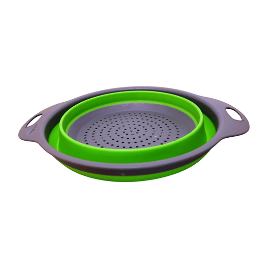Opvouwbaar siliconen vergiet – Ø 24 cm – BPA - vrij – hittebestendig – vaatwasserbestendig - THINGS - TO - BUY