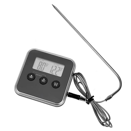 Perfecte garing elke keer – digitale thermometer met thermosonde, direct afleesbaar - THINGS - TO - BUY