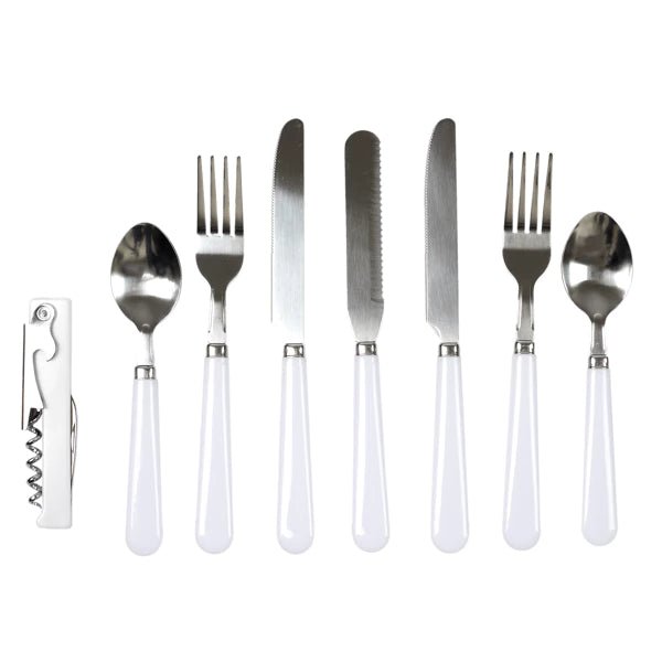 Picknick bestekset voor 2 personen – compleet in draagtas - THINGS - TO - BUY