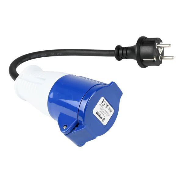 Schuko naar CEE adapterkabel 16A IP44 – 230V 3500W - THINGS - TO - BUY