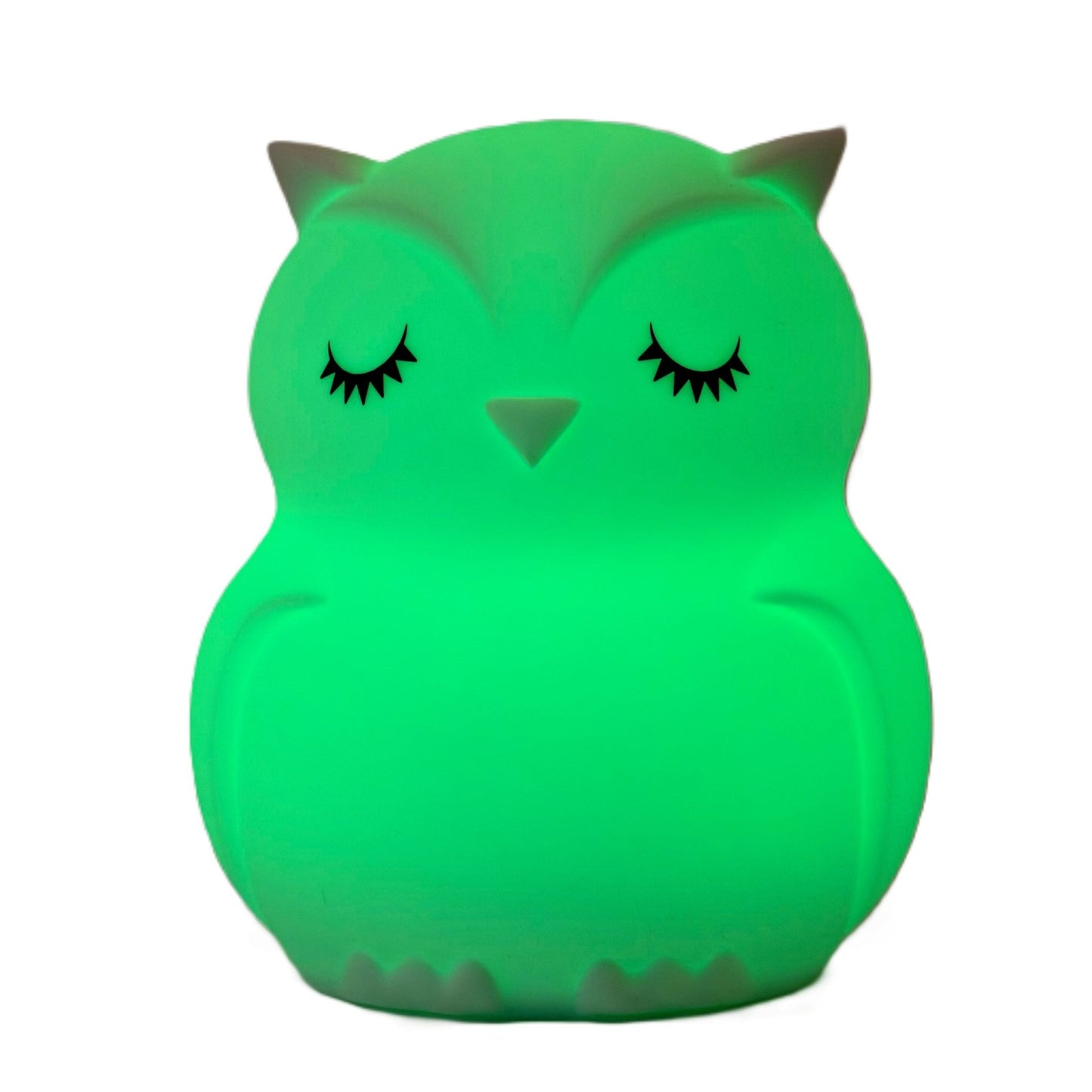 Uil Nachtlampje (L)15CM, USB - C Oplaadbaar, 8 LED Kleuren - THINGS - TO - BUY